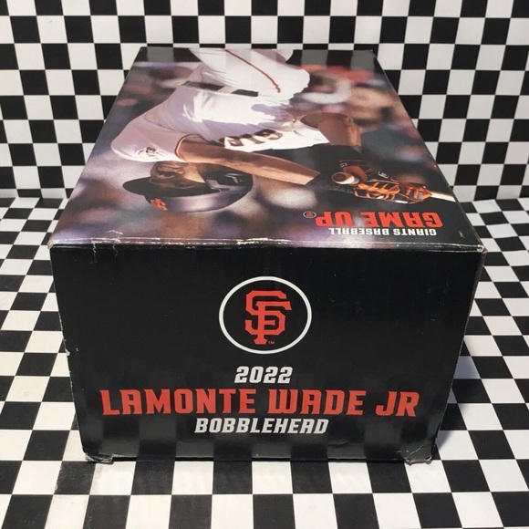 Lamonte Wade Jr San Francisco Giants 2022 Bobblehead. New, open box - Picture 5 of 6